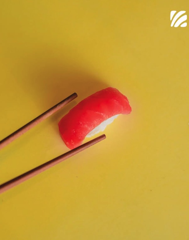 Variedad de rolls y nigiris de Sushi Time